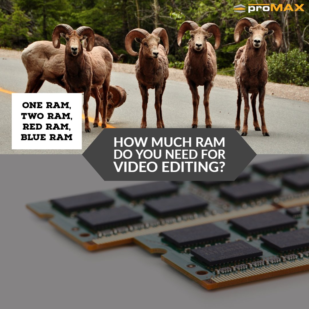 How much RAM do I need for Video Editing